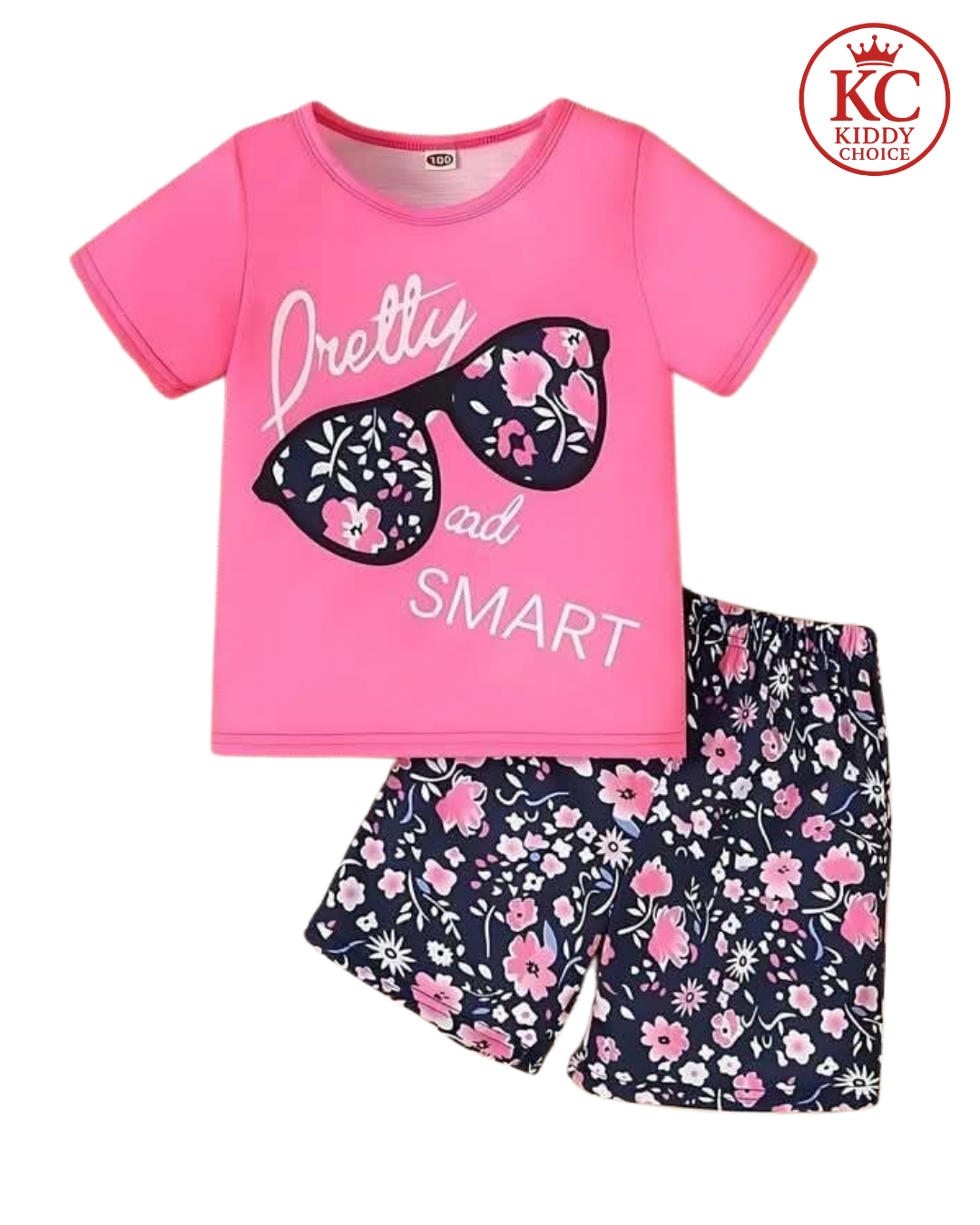 Little Smart Sunglass printed T-Shirt Set | Soft Cotton | Hit for Summer – Kiddy Choice