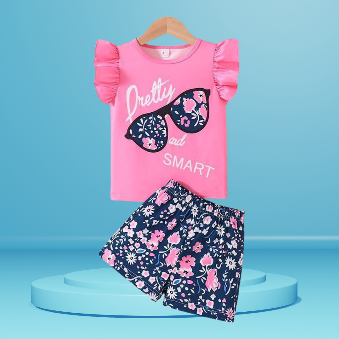 Sunglass printed T-Shirt Set | Soft Cotton | Hit for Summer – Kiddy Choice