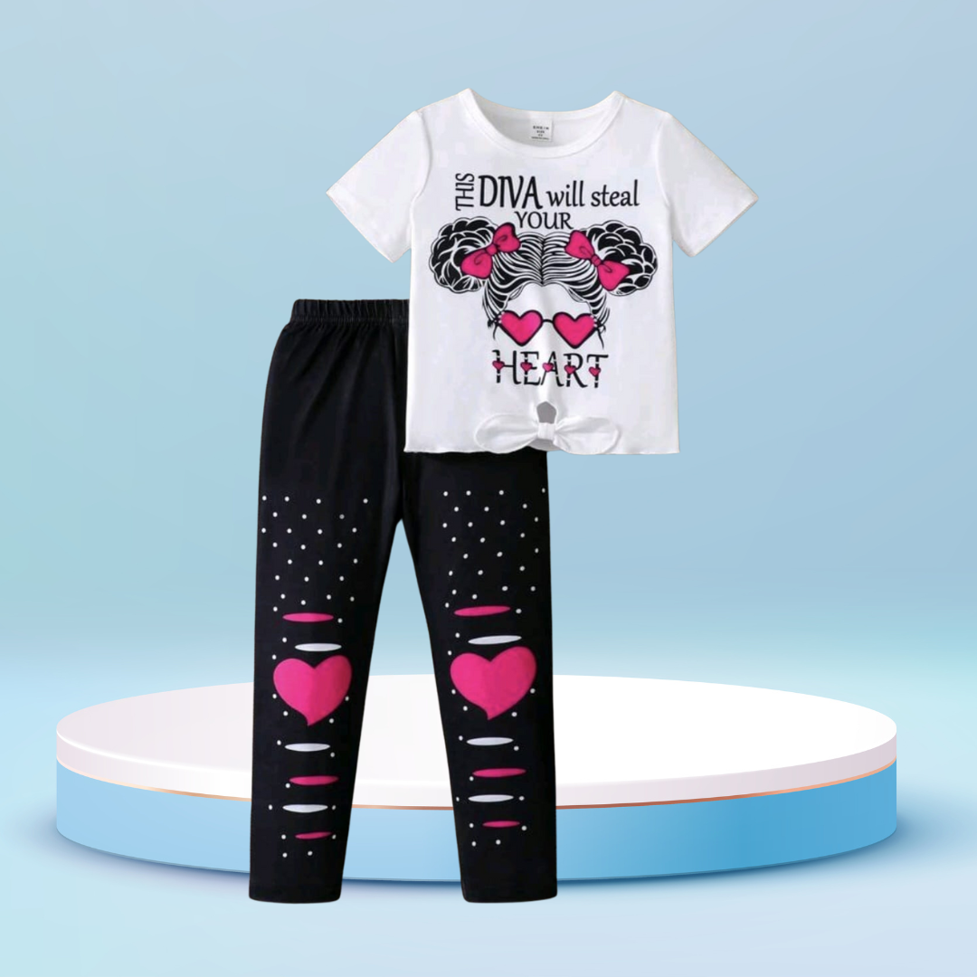 Long pant T-Shirt Set | Trendy Cotton Wear | Hit for Summer – Kiddy Choice