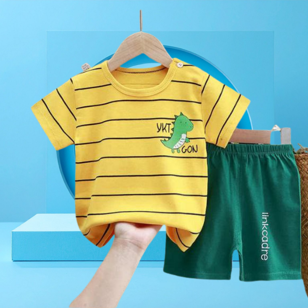 Linkcurt printed T-Shirt Set | Soft Cotton | Hit for Summer – Kiddy Choice