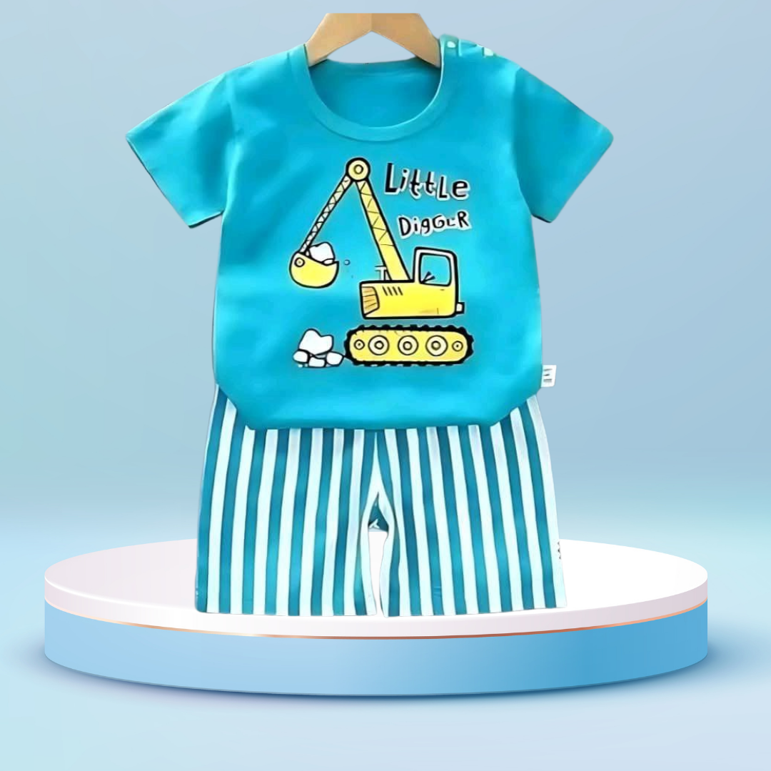 printed T-Shirt Set | Soft Cotton | Hit for Summer – Kiddy Choice