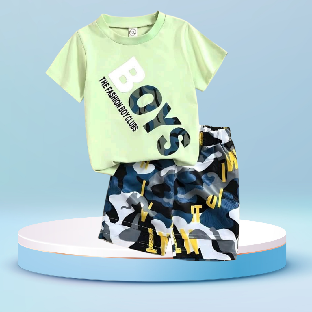 printed T-Shirt Set | Soft Cotton | Hit for Summer – Kiddy Choice