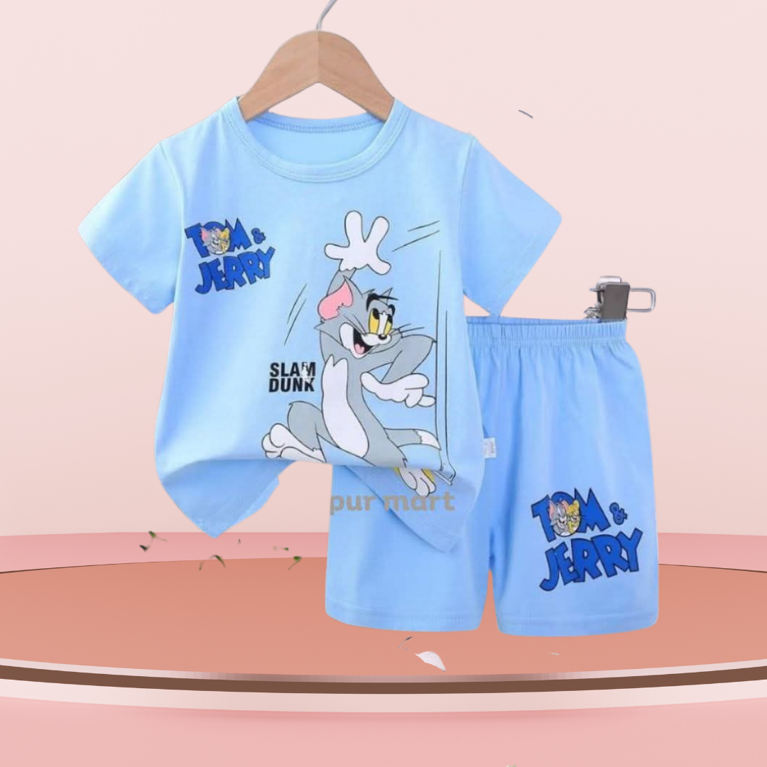 Tom Ling pant printed T-Shirt Set | Soft Cotton | Hit for Summer – Kiddy Choice
