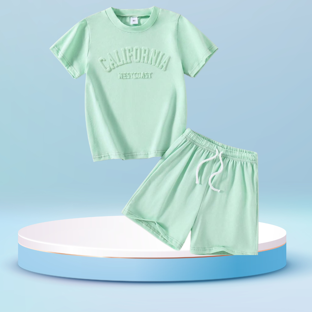 California printed T-Shirt Set | Soft Cotton | Hit for Summer – Kiddy Choice