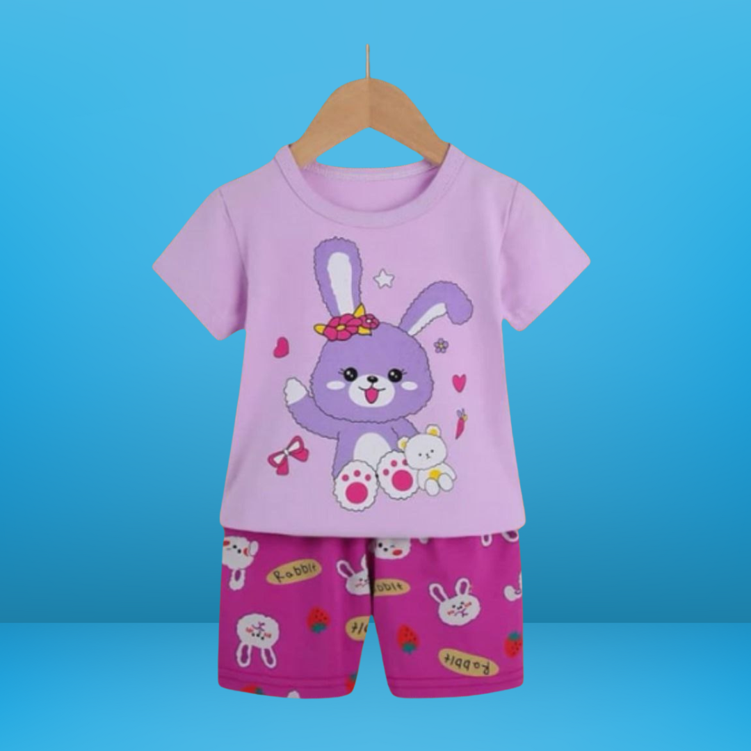 Baby 2 pcs spider man Printed T-shirt Set | Soft Cotton | Hit for Summer – Kiddy Choice