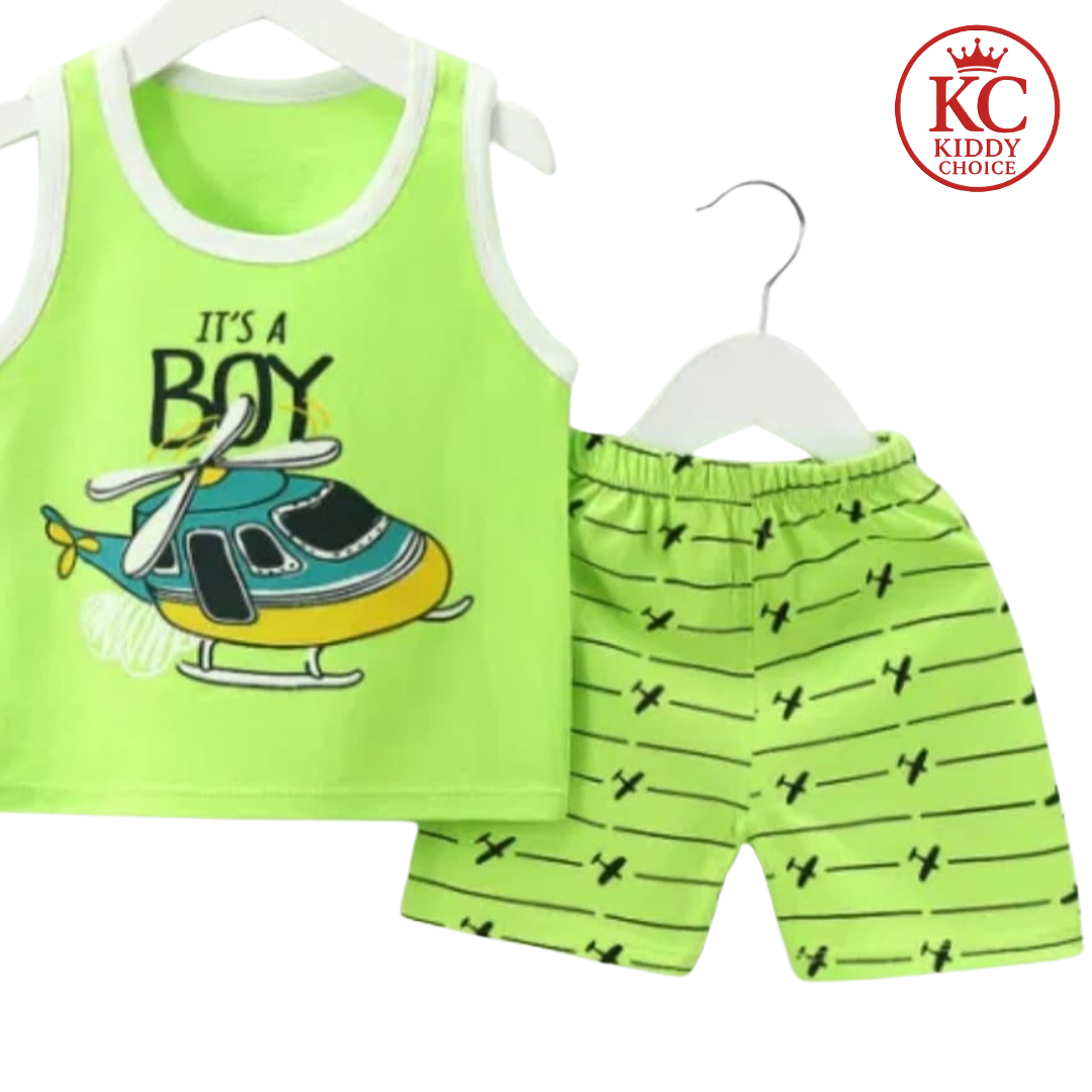 Helicopter themed kids t-shirt â summer adventure style