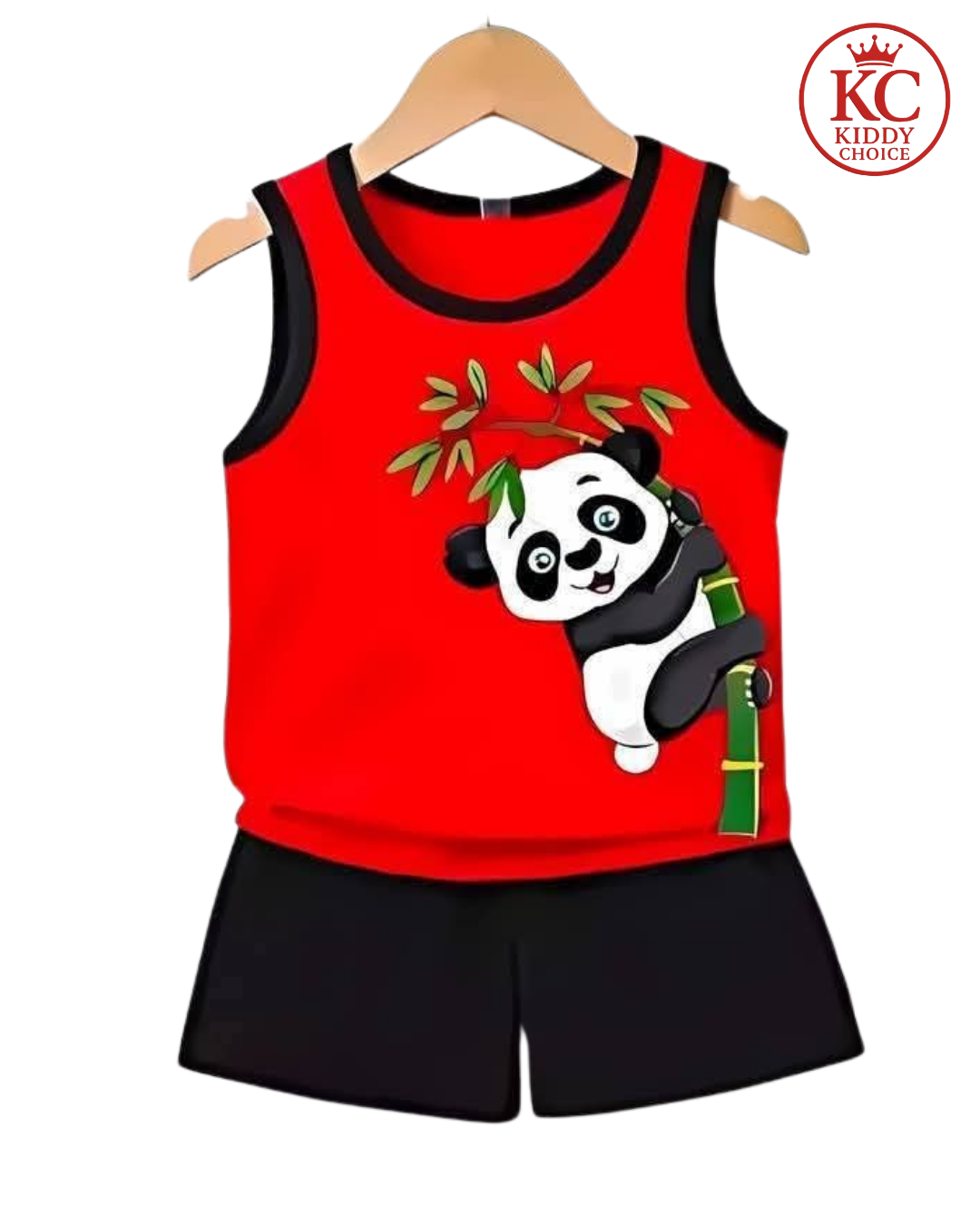 Panda printed  T-Shirt Set | Soft Cotton | Hit for Summer – Kiddy Choice