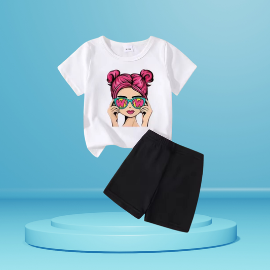 Horse  printed  T-Shirt Set | Soft Cotton | Hit for Summer – Kiddy Choice
