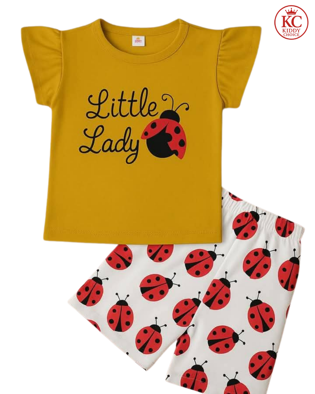 Little lady  printed T-Shirt Set | Soft Cotton | Hit for Summer – Kiddy Choice