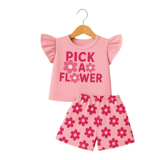 Baby 2 pcs mickey Printed T-shirt Set  | Soft Cotton | Hit for Summer – Kiddy Choice