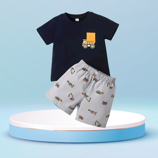 printed  T-Shirt Set | Soft Cotton | Hit for Summer – Kiddy Choice