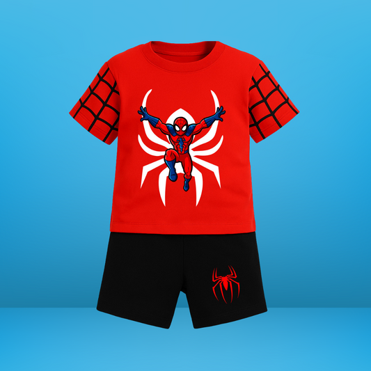 Spider man T-Shirt Set | Soft Cotton | Hit for Summer – Kiddy Choice