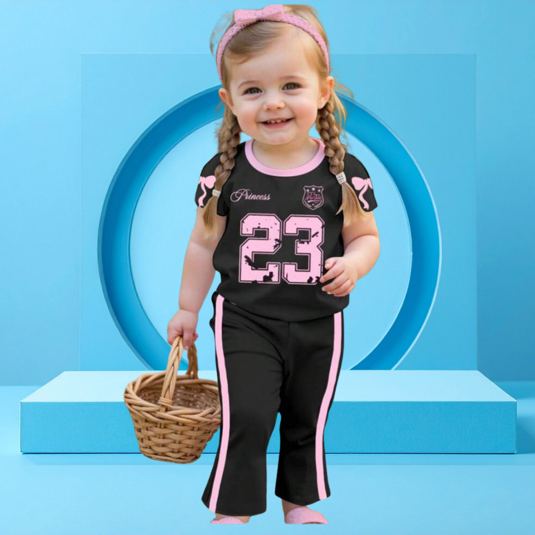 23  Ling pant  printed  T-Shirt Set | Soft Cotton | Hit for Summer – Kiddy Choice