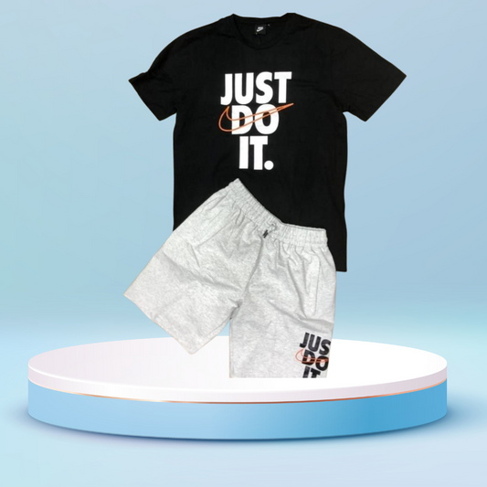 JUST DO IT printed  T-Shirt Set | Soft Cotton | Hit for Summer – Kiddy Choice