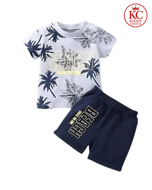Tree printed  T-Shirt Set | Soft Cotton | Hit for Summer – Kiddy Choice