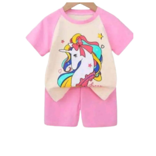 Horse   printed  T-Shirt Set | Soft Cotton | Hit for Summer – Kiddy Choice