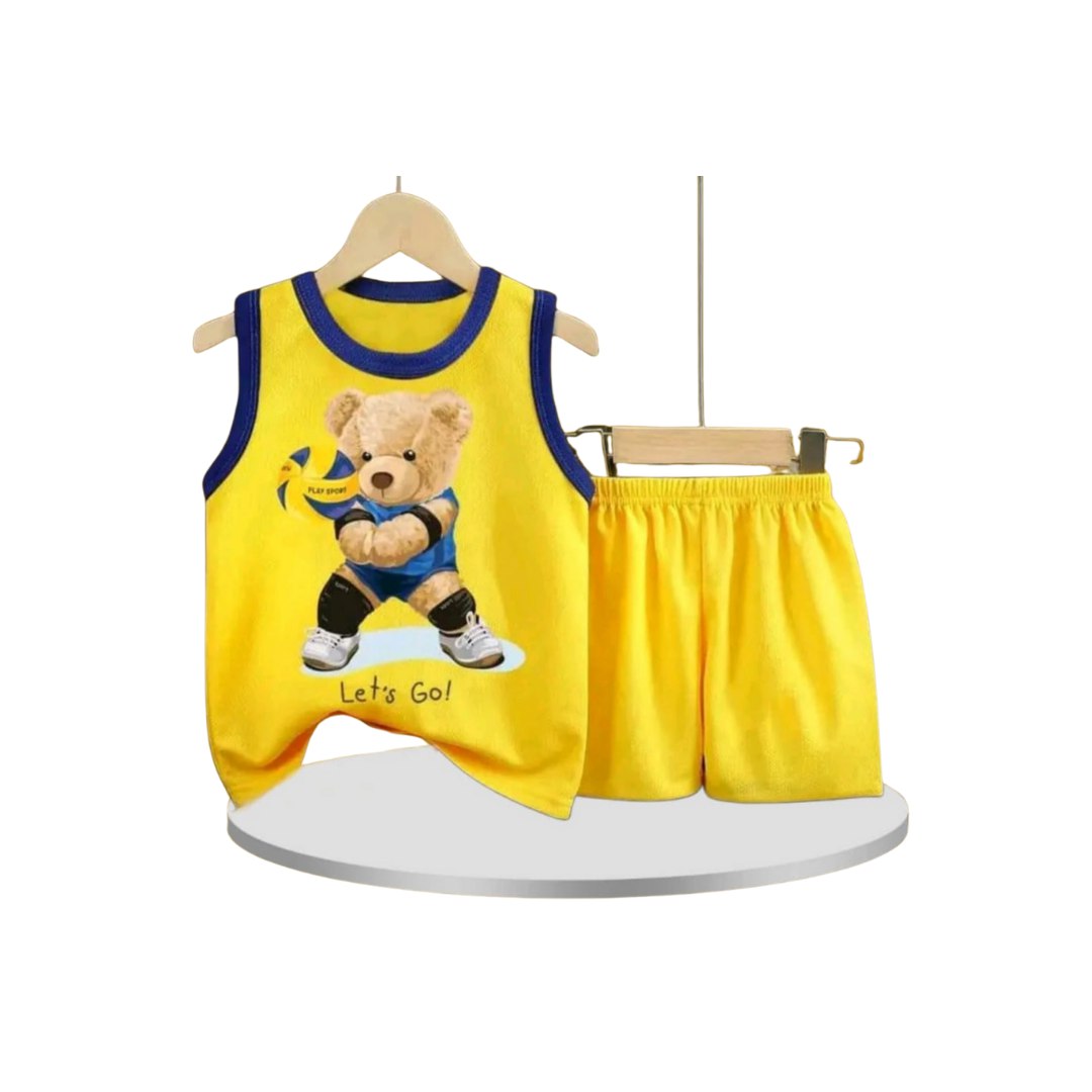 Bear T-Shirt Set | Royal Look for Kids | Hit for Summer – Kiddy Choice